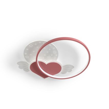 Brilagi - Lámpara de techo infantil LED LOVE LED/48W/230V 3000/4500/6000K rosa