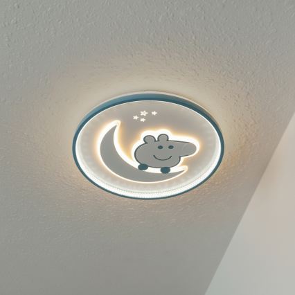 Brilagi - Plafón LED infantil PIGGY LED/70W/230V 3000/4500/6000K diámetro 45 cm
