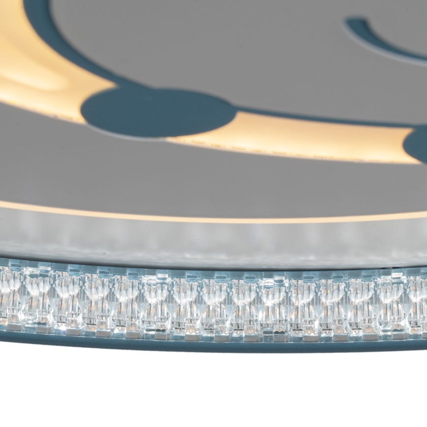 Brilagi - Plafón LED infantil PIGGY LED/70W/230V 3000/4500/6000K diámetro 45 cm