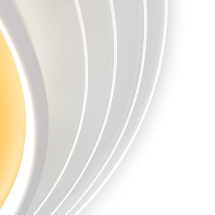 Brilagi - Lámpara de techo infantil LED STARSHIP LED/64W/230V 3000/4500/6000K amarilla