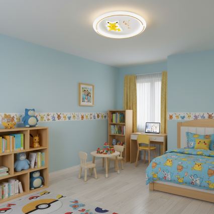 Brilagi - Luminaria de techo infantil THUNDER LED/90W/230V 3000/4500/6000K diámetro 50 cm