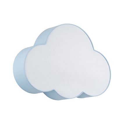 Brilagi - Lámpara de techo infantil NIMBUS 4xE27/15W/230V 46x63 cm azul