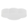 Brilagi - Lámpara de techo infantil NIMBUS 4xE27/15W/230V 46x63 cm blanca