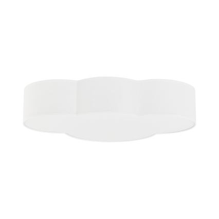 Brilagi - Lámpara de techo infantil NIMBUS 4xE27/15W/230V 46x63 cm blanca