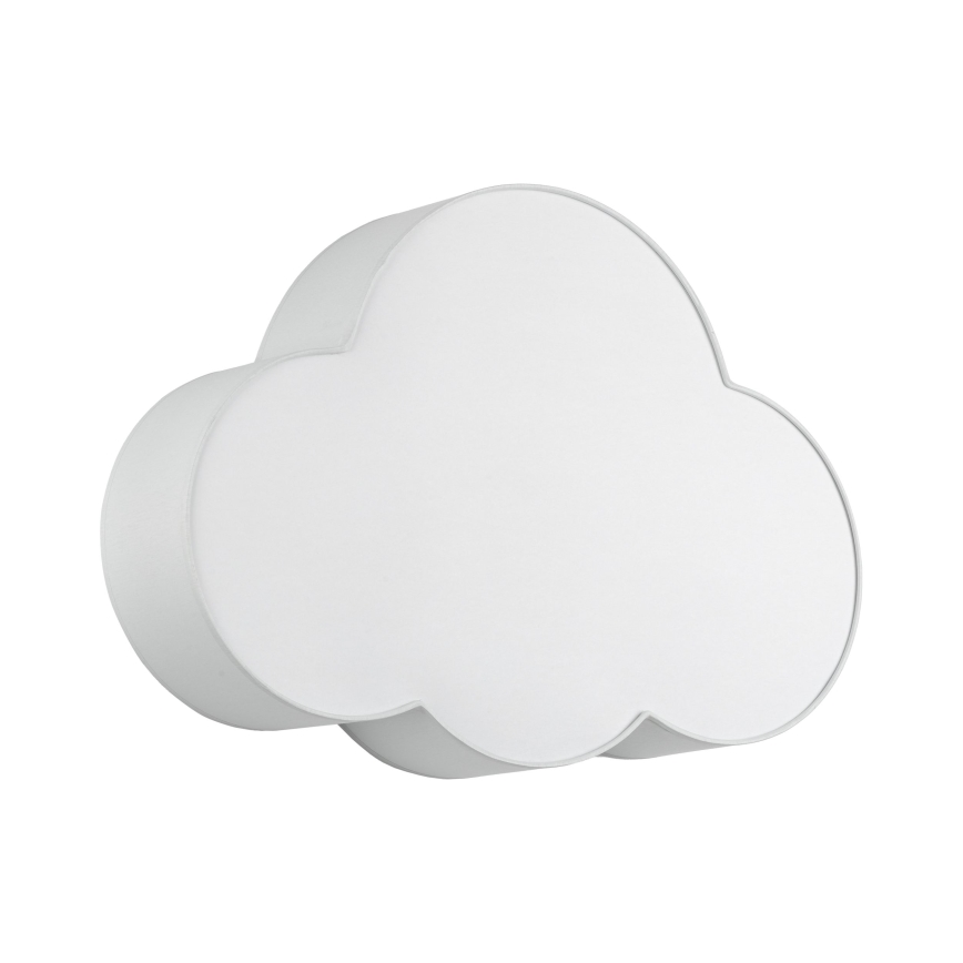 Brilagi - Lámpara de techo infantil NIMBUS 4xE27/15W/230V 46x63 cm gris