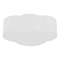 Brilagi - Lámpara de techo infantil NIMBUS MINI 2xE27/15W/230V 31x43 cm blanca