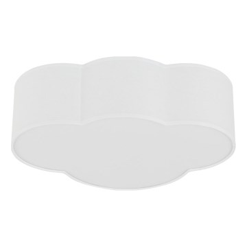 Brilagi - Lámpara de techo infantil NIMBUS MINI 2xE27/15W/230V 31x43 cm blanca