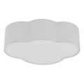Brilagi - Lámpara de techo infantil NIMBUS MINI 2xE27/15W/230V 31x43 cm gris