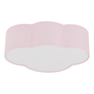 Brilagi - Lámpara de techo infantil NIMBUS MINI 2xE27/15W/230V 31x43 cm rosa