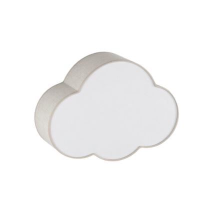 Brilagi - Lámpara de techo infantil NIMBUS MINI LINEN 2xE27/15W/230V 31x43 cm beige
