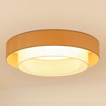 Brilagi - Lámpara de techo LED ARIZONA BOHO LED/26W/230V Ø 60 cm beige