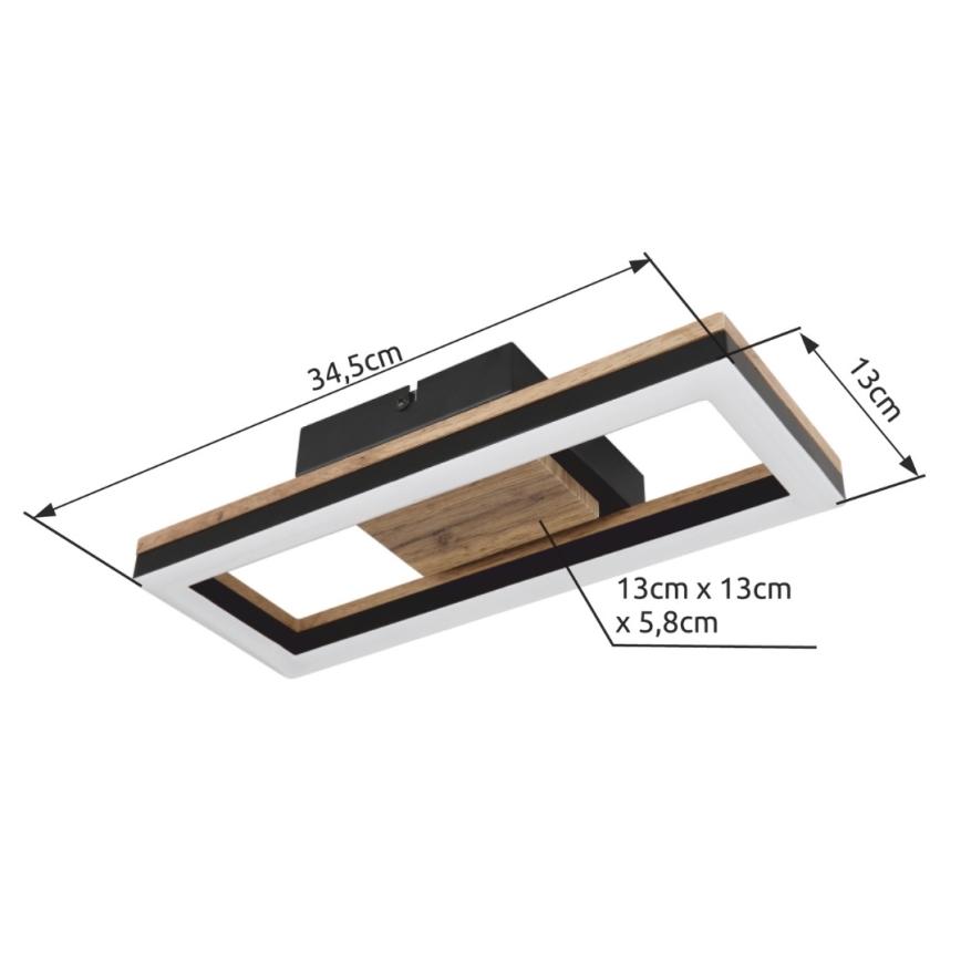 Brilagi - Lámpara de techo LED AXIS LED/12W/230V