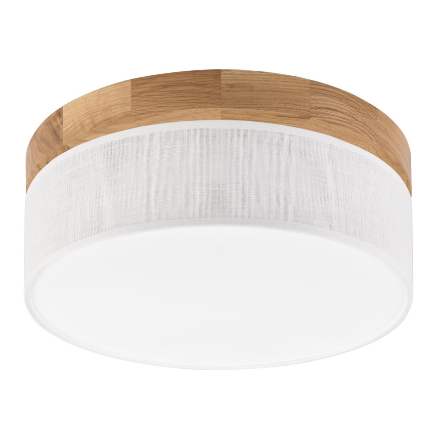 Brilagi - Lámpara de techo LED BELLADONNA LED/20W/230V Ø 30 cm blanca / roble