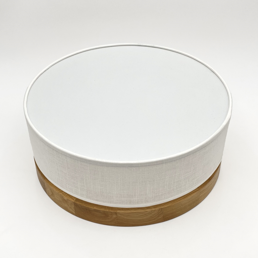Brilagi - Lámpara de techo LED BELLADONNA LED/20W/230V Ø 30 cm blanca / roble