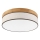 Brilagi - Lámpara de techo LED BELLADONNA LED/36W/230V diámetro 40 cm crema/roble
