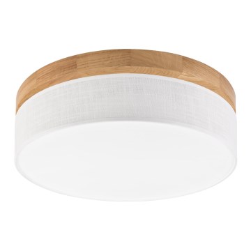 Brilagi - Lámpara de techo LED BELLADONNA LED/36W/230V Ø 40 cm blanca / roble