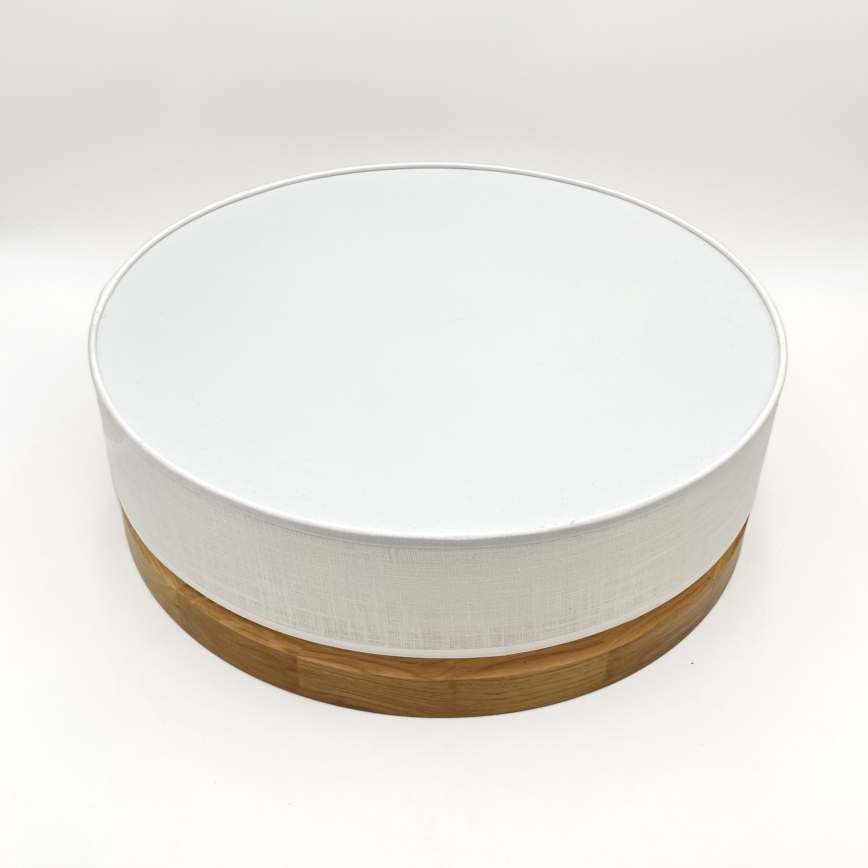 Brilagi - Lámpara de techo LED BELLADONNA LED/36W/230V Ø 40 cm blanca / roble