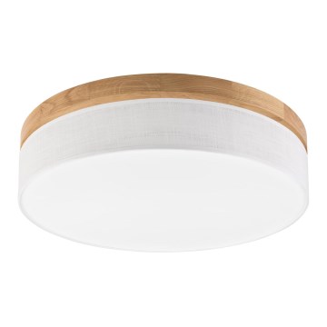 Brilagi - Lámpara de techo LED BELLADONNA LED/36W/230V Ø 50 cm blanca/madera