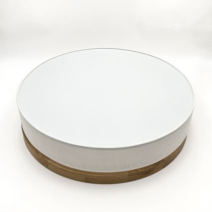 Brilagi - Lámpara de techo LED BELLADONNA LED/36W/230V Ø 50 cm blanca/madera
