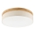 Brilagi - Lámpara de techo LED BELLADONNA LED/36W/230V Ø 50 cm crema/roble
