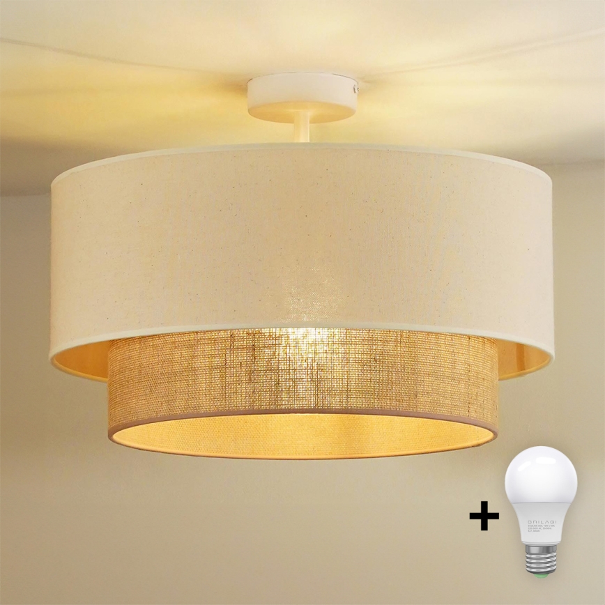 Brilagi - Lámpara de techo LED BOHO STYLE 1xE27/15W/230V diá. 40 cm