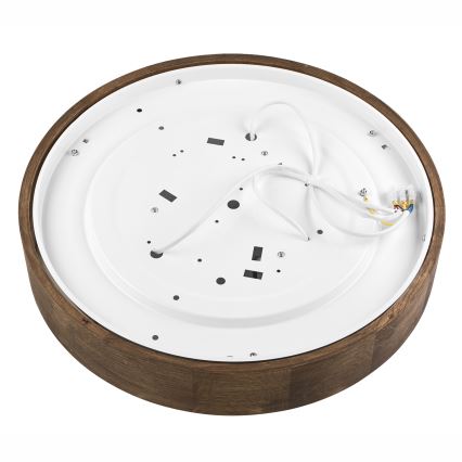 Brilagi - Lámpara de techo LED CARVALHO 3xE27/60W/230V roble nogal Ø 47 cm
