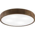 Brilagi - Lámpara de techo LED CARVALHO 4xE27/60W/230V nuez Ø 57,5 cm