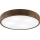 Brilagi - Lámpara de techo LED CARVALHO 4xE27/60W/230V nuez Ø 57,5 cm