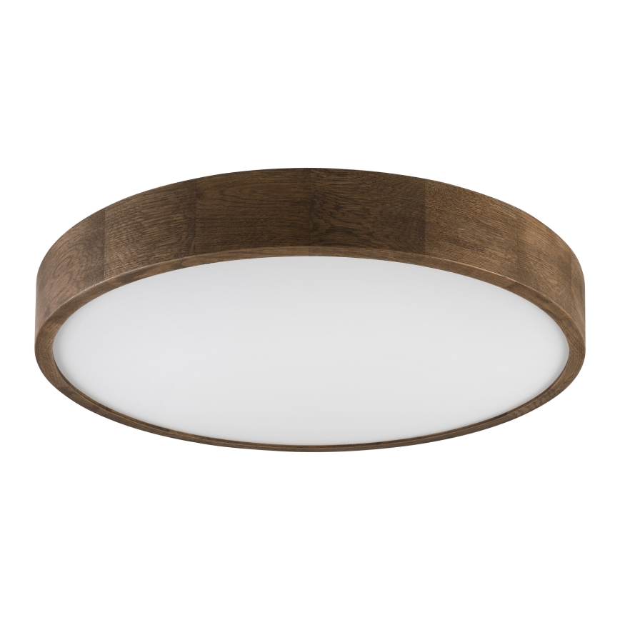 Brilagi - Lámpara de techo LED CARVALHO 4xE27/60W/230V nuez Ø 57,5 cm