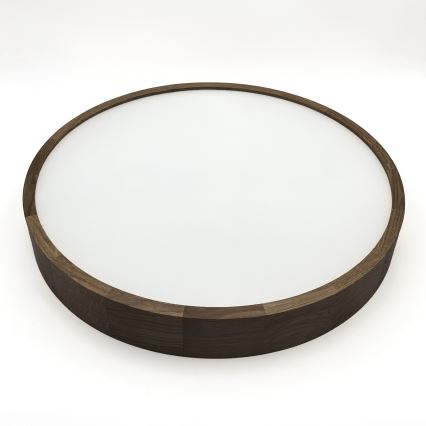Brilagi - Lámpara de techo LED CARVALHO 4xE27/60W/230V nuez Ø 57,5 cm