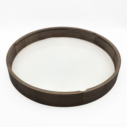Brilagi - Lámpara de techo LED CARVALHO 4xE27/60W/230V nuez Ø 57,5 cm