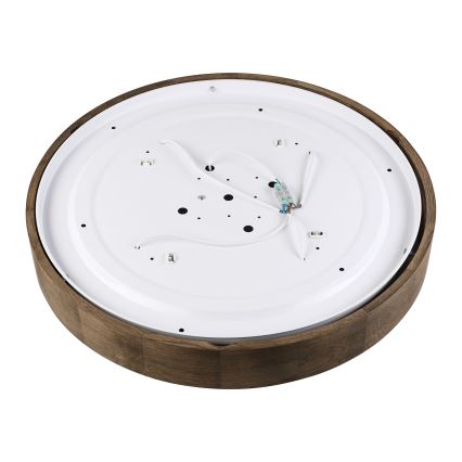Brilagi - Lámpara de techo LED CARVALHO 4xE27/60W/230V nuez Ø 57,5 cm