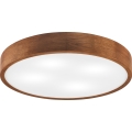 Brilagi - Lámpara de techo LED CARVALHO 4xE27/60W/230V roble cereza Ø 57,5 cm