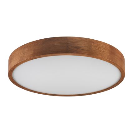 Brilagi - Lámpara de techo LED CARVALHO 4xE27/60W/230V roble cereza Ø 57,5 cm
