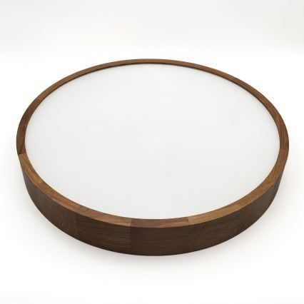 Brilagi - Lámpara de techo LED CARVALHO 4xE27/60W/230V roble cereza Ø 57,5 cm