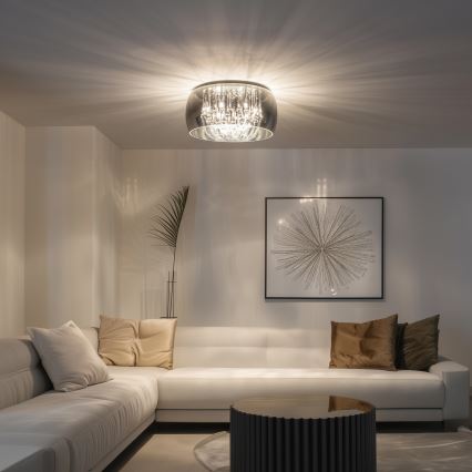 Brilagi - Lámpara de techo LED de cristal JEWEL 6xG9/42W/230V, diámetro 50 cm