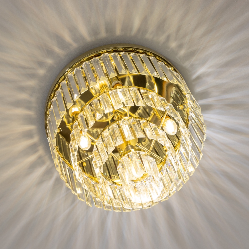 Brilagi - Lámpara de techo LED de cristal JEWEL 6xG9/42W/230V diámetro 50 cm
