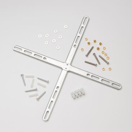 Brilagi - Lámpara de techo LED de cristal JEWEL 6xG9/42W/230V diámetro 50 cm