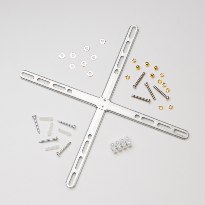 Brilagi - Lámpara de techo LED de cristal JEWEL 6xG9/42W/230V diámetro 50 cm