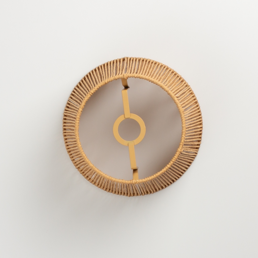 Brilagi - Lámpara de techo LED de montaje en superficie CERIA BOHO 1xE27/40W/230V Ø 28 cm marrón