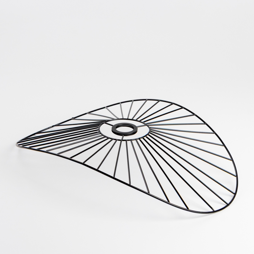 Brilagi - Lámpara de techo LED de montaje en superficie CERIA WIRE 1xE27/40W/230V 40x56 cm negra