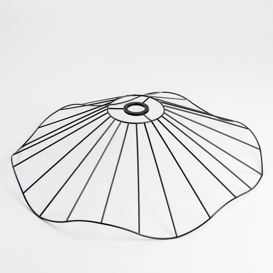 Brilagi - Lámpara de techo LED de montaje superficial CERIA WIRE 1xE27/40W/230V Ø 60 cm negro/roble