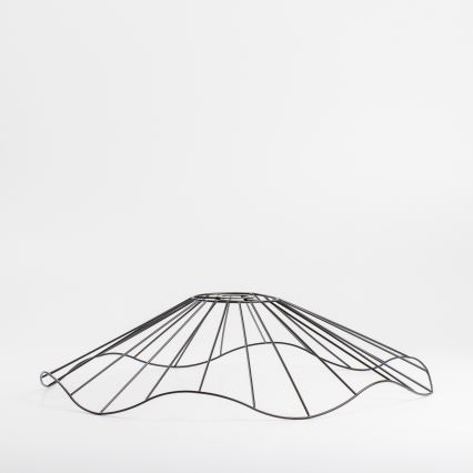 Brilagi - Lámpara de techo LED de montaje superficial CERIA WIRE 1xE27/40W/230V Ø 60 cm negro/roble