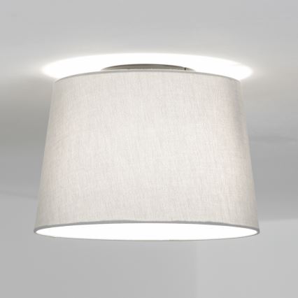 Brilagi - Lámpara de techo LED de superficie CERIA 1xE27/40W/230V, diámetro 30 cm, gris
