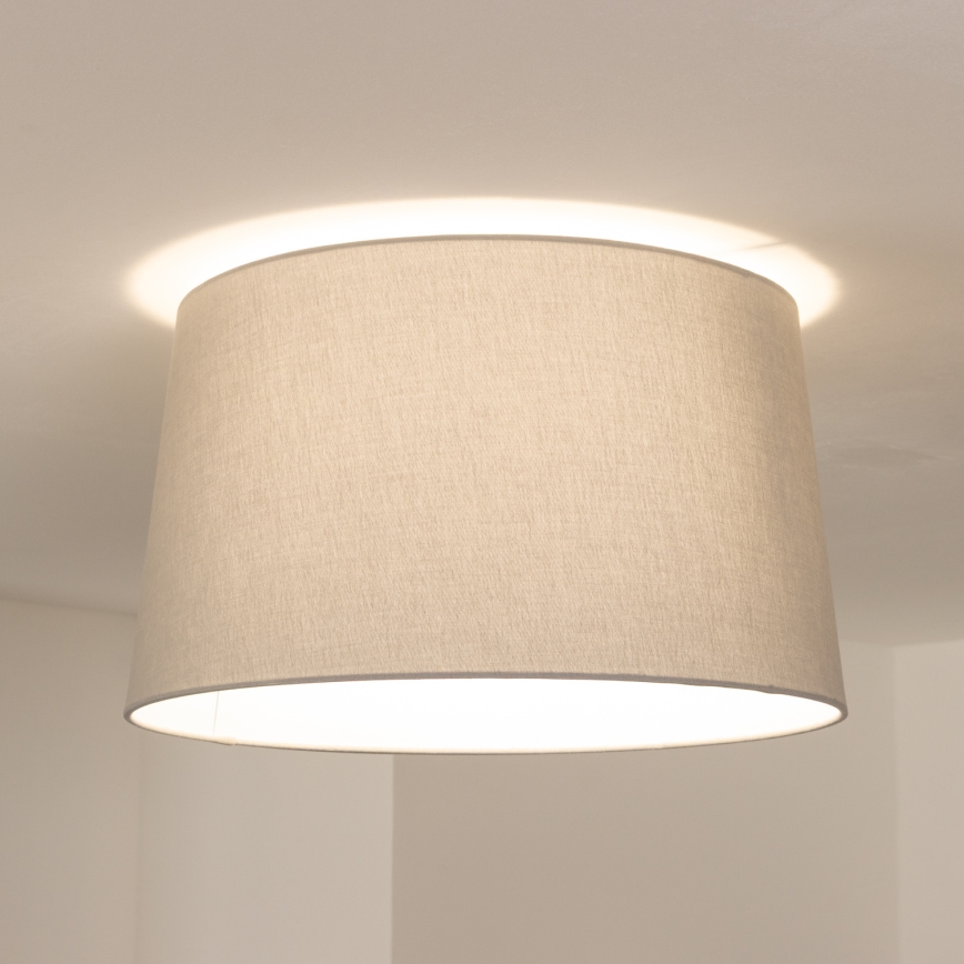 Brilagi - Lámpara de techo LED de superficie CERIA 1xE27/40W/230V, diámetro 45 cm, gris
