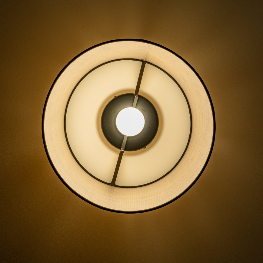 Brilagi - Lámpara de techo LED de superficie CERIA 1xE27/40W/230V Ø 35 cm beige