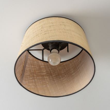 Brilagi - Lámpara de techo LED de superficie CERIA 1xE27/40W/230V Ø 35 cm beige