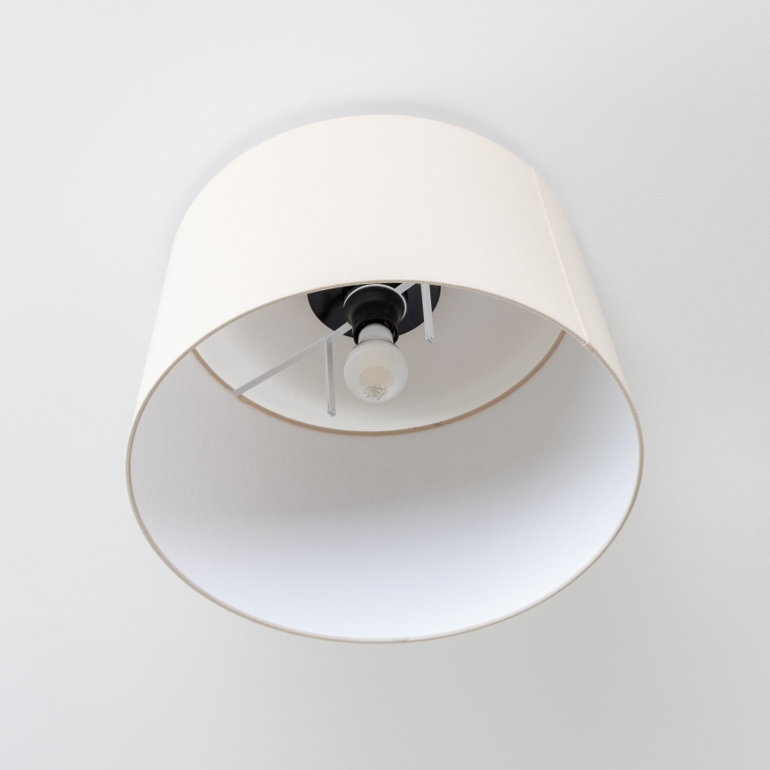 Brilagi - Lámpara de techo LED de superficie CERIA 1xE27/40W/230V Ø 45 cm beige