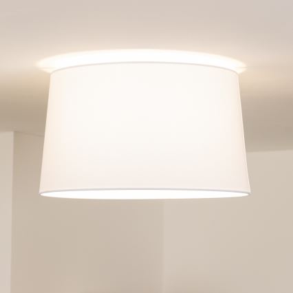 Brilagi - Lámpara de techo LED de superficie CERIA 1xE27/40W/230V Ø 45 cm blanca