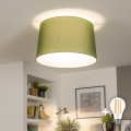 Brilagi - Lámpara de techo LED de superficie CERIA 1xE27/40W/230V Ø 45 cm verde
